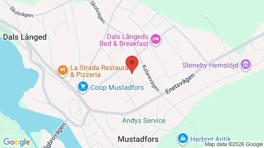 Apartments for rent i Bengtsfors - kort over placeringen
