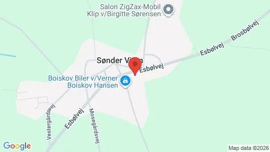 Apartments for rent i Hemmet - kort over placeringen