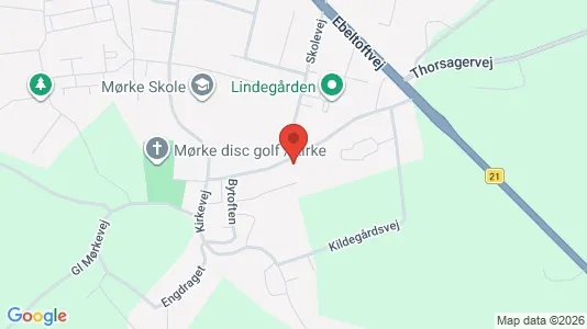 Apartments for rent i Mørke - kort over placeringen