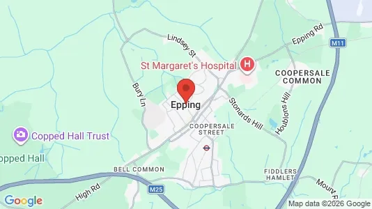 Rooms for rent in Epping - Essex - Photo from Google Street View