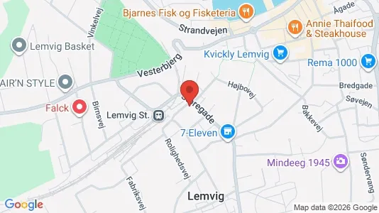 Apartments for rent in Lemvig - Photo from Google Street View