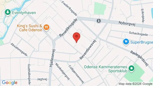 Apartments for rent in Odense C - Photo from Google Street View