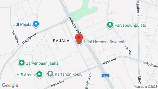 Apartments for rent i Järvenpää - kort over placeringen