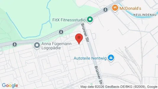 Apartments for rent i Leipzig - kort over placeringen