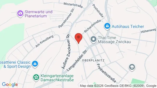 Apartments for rent in Zwickau - Photo from Google Street View