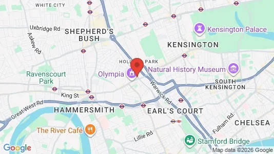 Apartments for rent in London W14 - Photo from Google Street View