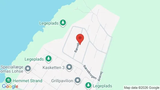 Apartments for rent i Hemmet - kort over placeringen