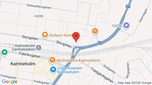 Apartments for rent in Katrineholm - Photo from Google Street View
