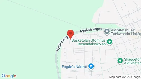 Apartments for rent i Linköping - kort over placeringen