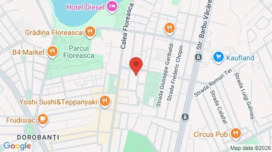 Apartments for rent i Bucharest - Sectorul 2 - kort over placeringen