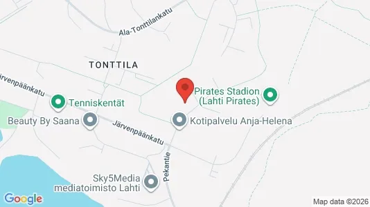 Apartments for rent i Lahti - kort over placeringen