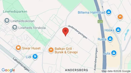 Apartments for rent in Halmstad - Photo from Google Street View