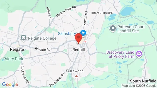 Apartments for rent in Redhill - Surrey - Photo from Google Street View