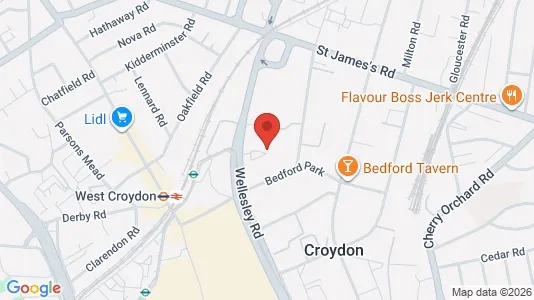 Apartments for rent i Croydon - Surrey - kort over placeringen