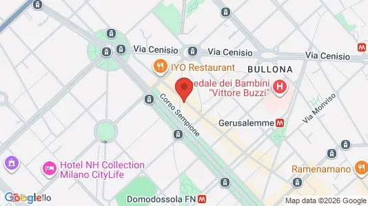 Apartments for rent i Milano Zona 1 - Centro storico - kort over placeringen