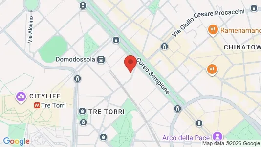 Apartments for rent i Milano Zona 1 - Centro storico - kort over placeringen