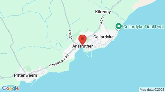 Houses for rent i Anstruther - Fife - kort over placeringen