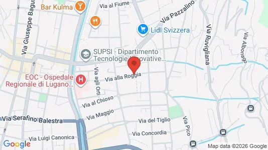 Apartments for rent in Lugano - Photo from Google Street View