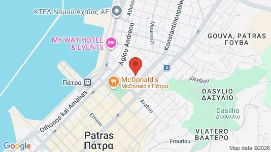 Apartments for rent in Patras - Photo from Google Street View