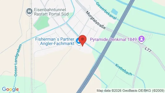 Apartments for rent i Rastatt - kort over placeringen