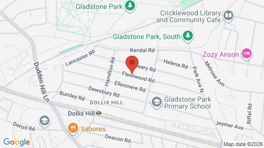 Apartments for rent i London NW10 - kort over placeringen