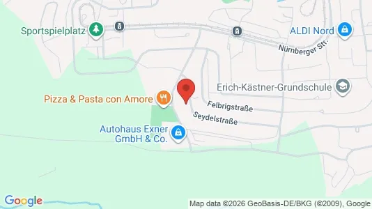 Apartments for rent in Gera - Photo from Google Street View