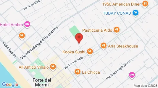 Apartments for rent in Forte dei Marmi - Photo from Google Street View