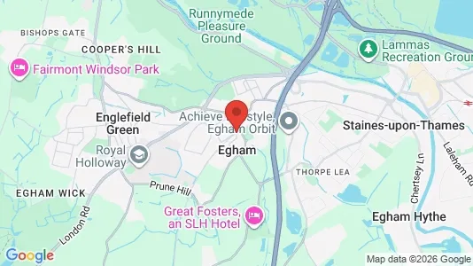 Apartments for rent in Egham - Surrey - Photo from Google Street View