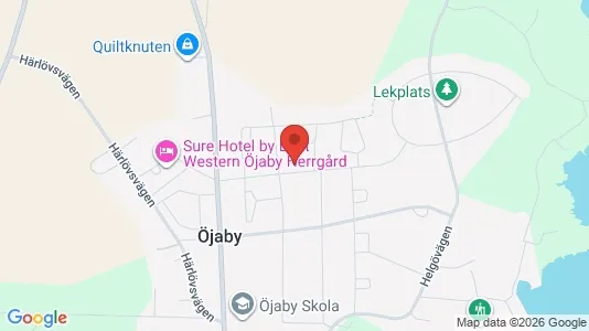 Apartments for rent i Växjö - kort over placeringen