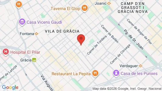 Apartments for rent in Barcelona Gràcia - Photo from Google Street View