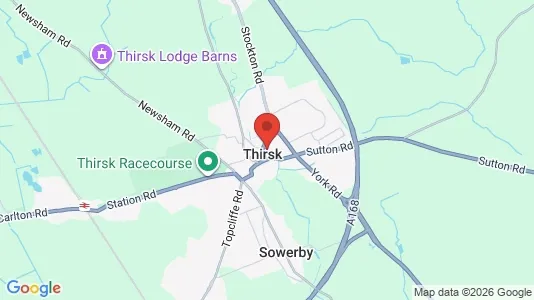 Apartments for rent i Thirsk - North Yorkshire - kort over placeringen