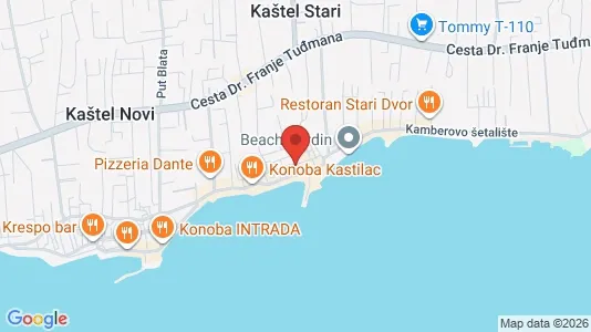 Apartments for rent in Kaštela - Photo from Google Street View
