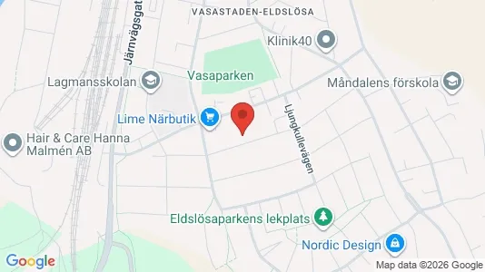 Apartments for rent i Mjölby - kort over placeringen