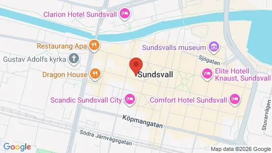 Apartments for rent in Sundsvall - Photo from Google Street View