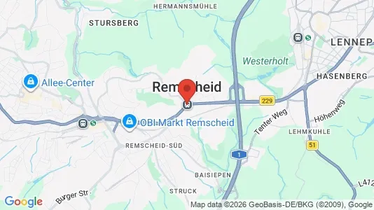 Apartments for rent in Remscheid - Photo from Google Street View