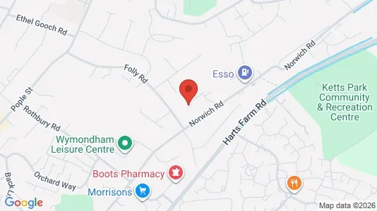 Apartments for rent in Wymondham - Norfolk - Photo from Google Street View