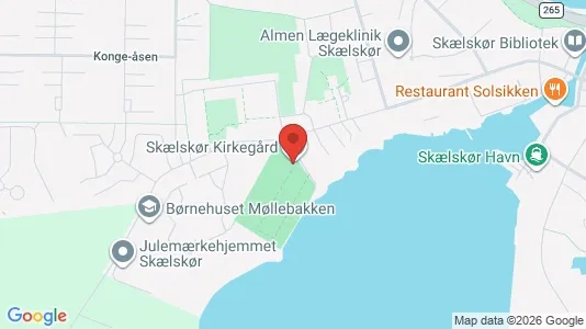 Apartments for rent i Skælskør - kort over placeringen