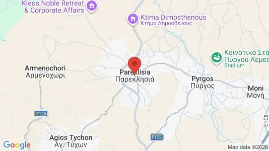 Apartments for rent in Parekklisia Touristiki Periochi - Photo from Google Street View