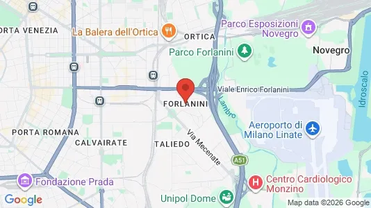 Apartments for rent i Milano Zona 4 - Vittoria, Forlanini - kort over placeringen