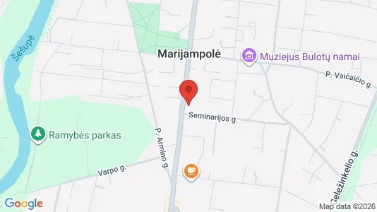Apartments for rent i Marijampolės sav. - kort over placeringen