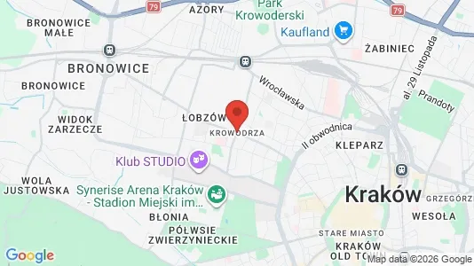 Apartments for rent in Kraków Krowodrza - Photo from Google Street View
