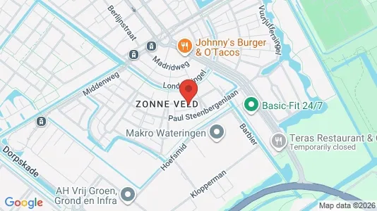 Apartments for rent i The Hague Centrum - kort over placeringen