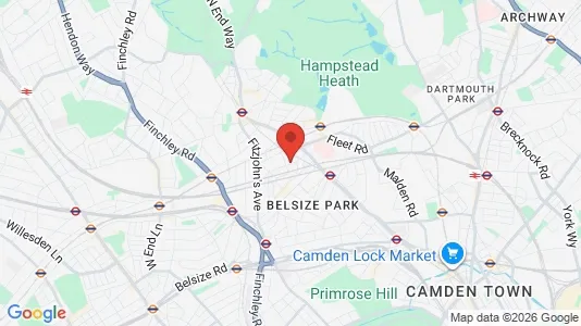 Apartments for rent in London NW3 - Photo from Google Street View