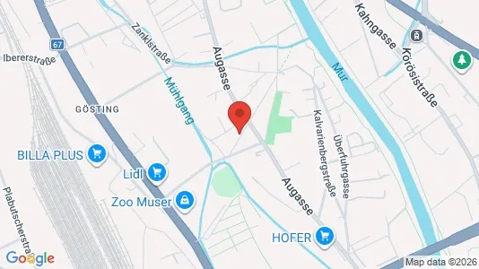 Apartments for rent i Graz - kort over placeringen