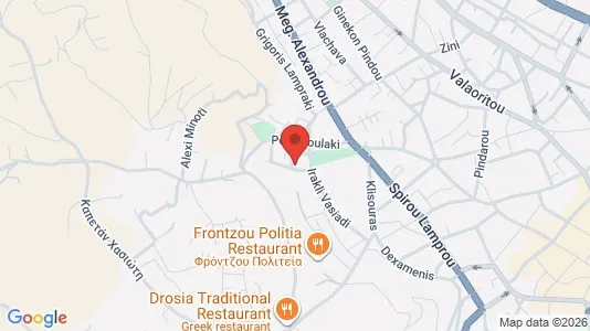 Apartments for rent i Ioannina - kort over placeringen