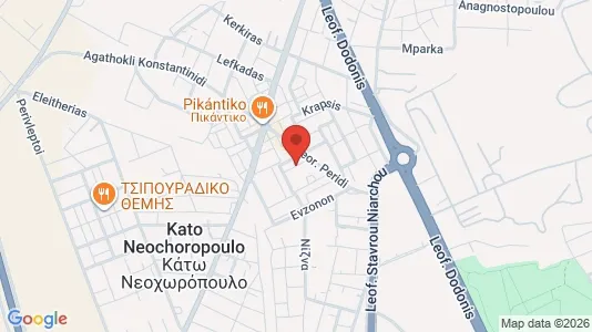 Apartments for rent i Ioannina - kort over placeringen