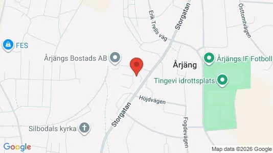 Apartments for rent i Årjäng - kort over placeringen