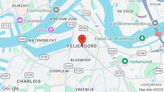 Houses for rent in Rotterdam Feijenoord - Photo from Google Street View