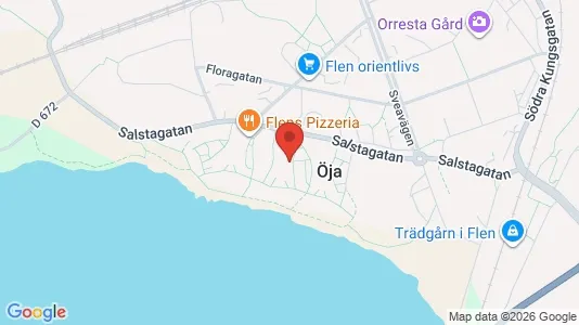 Apartments for rent i Flen - kort over placeringen