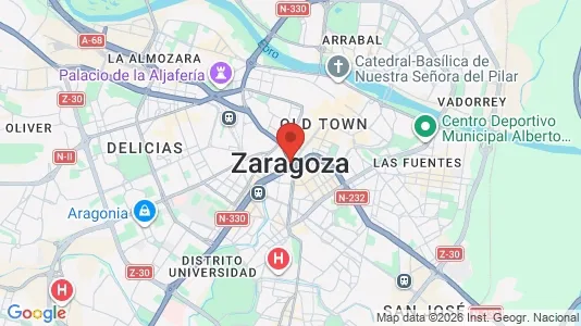 Apartments for rent in Zaragoza - Photo from Google Street View